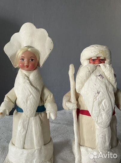 Ватные игрушки СССР