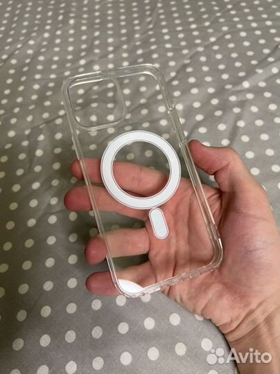 Чехол (MagSafe) прозрачный clear case