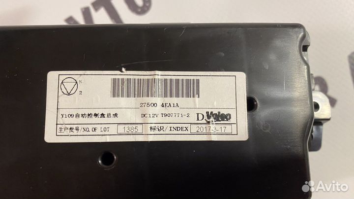 Блок управления климатом Nissan Qashqai J11