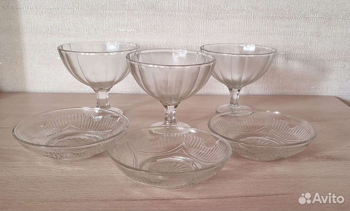 Пиалы, вазочки 50-60 гг