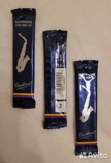 Саксофон Альт трости Vandoren 3 Classic France 3шт