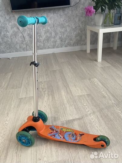 Самокат детский трехколесный бу