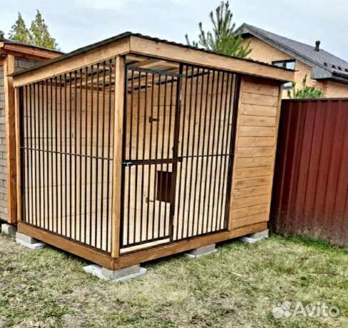 Уличный вольер для собаки