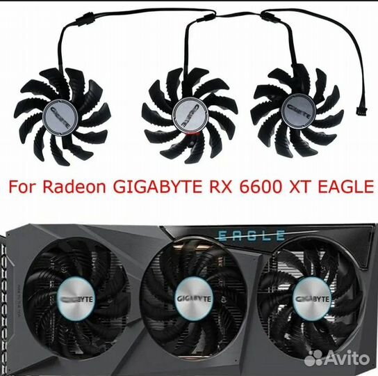 Кулер для видеокарты 75мм