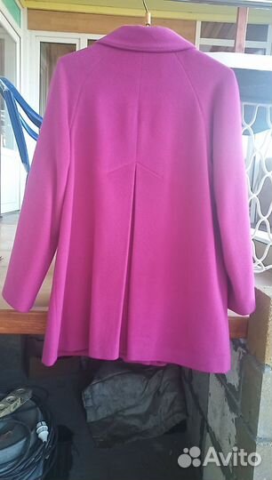 Пальто шерстяное д/с