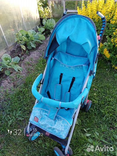 Прогулочная коляска трость бу