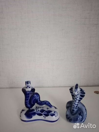Фигурки Гжель фарфор