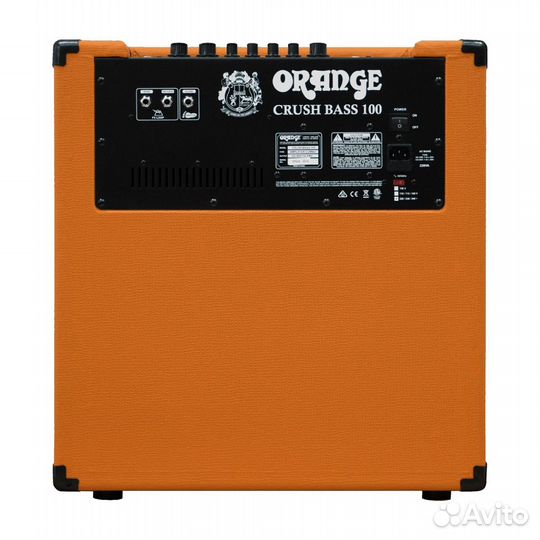 Басовый комбо Orange crush bass 100 BK