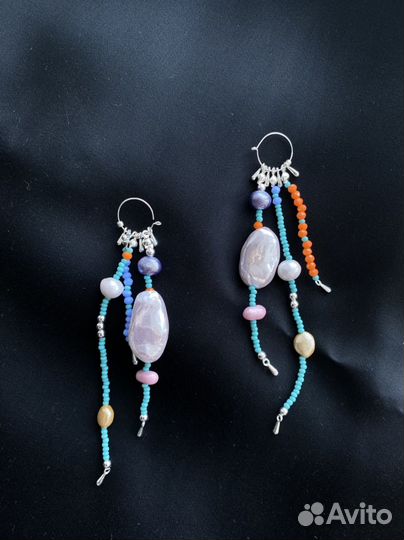 Серьги из бисера