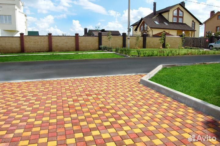 Тротуарная плитка Квадрат большой Steinrus