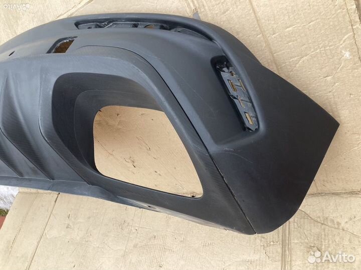 Юбка/спойлер заднего бампера Geely Coolray