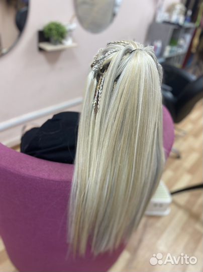 Комплект де кос новый + вплетение