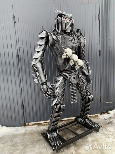 Хищник фигура из металла