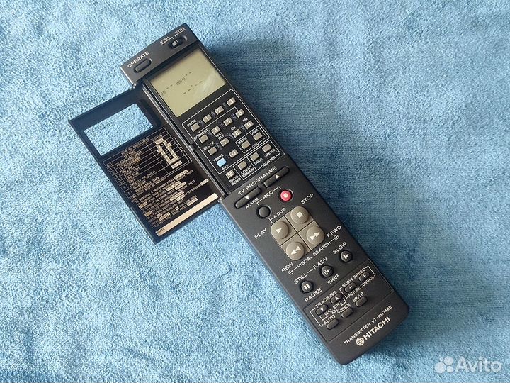 Оригинальные пульты ду Hitachi RM748E и RM777EM