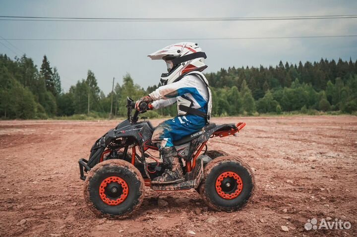 Электроквадроцикл White Siberia sneg 1500W