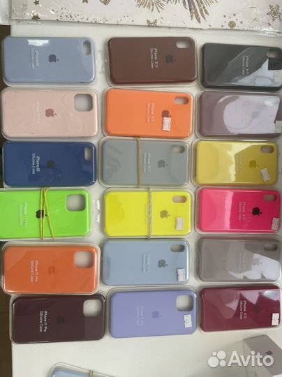 Чехлы силиконовые от 6s до 13 pro max