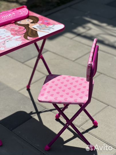 Детский стол и стул