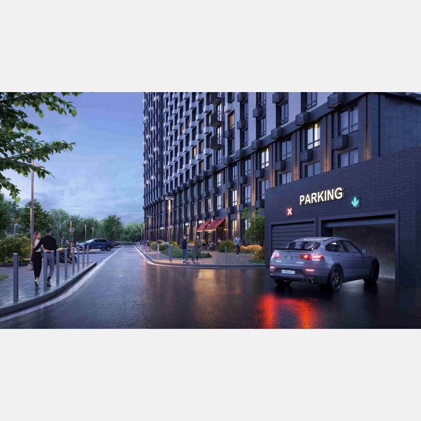 2-к. квартира, 56,5 м², 22/25 эт.