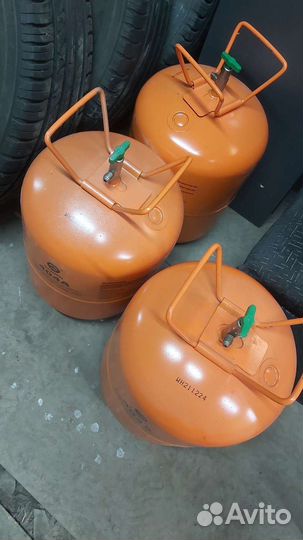 Баллоны из под хладогента