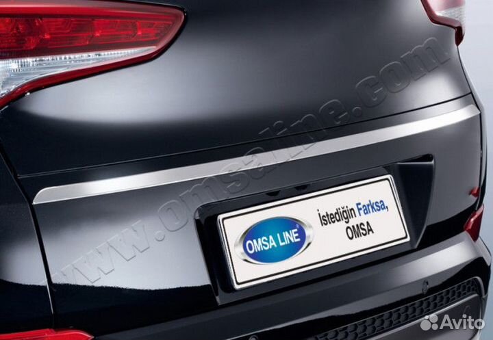 Накладка на крышку багажника Hyundai Tucson