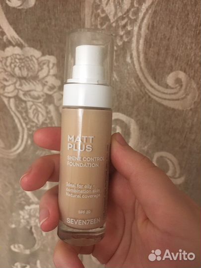 Крем тональный Seventeen Matt