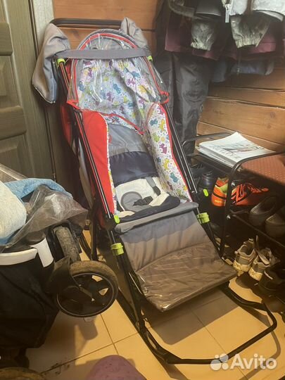 Санки-коляска