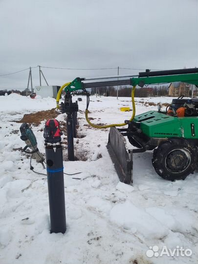 Винтовые сваи