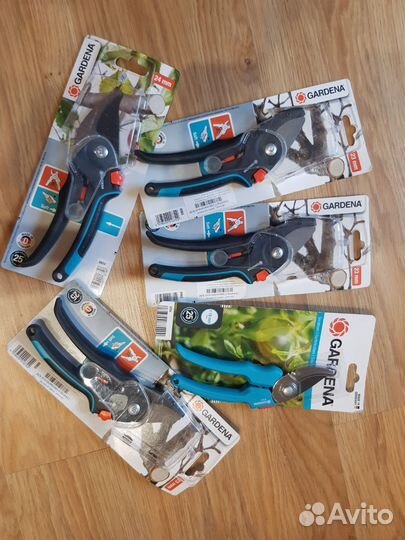 Секатор fiskars и Gardena