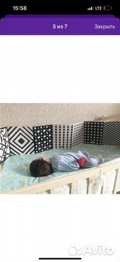 Книжка для развития зрения у малышей