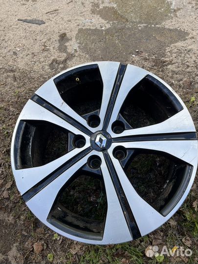 Литые диски 4 шт r 17 рено флюенс