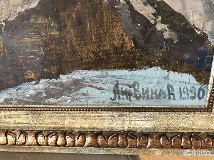 Картина маслом на холсте