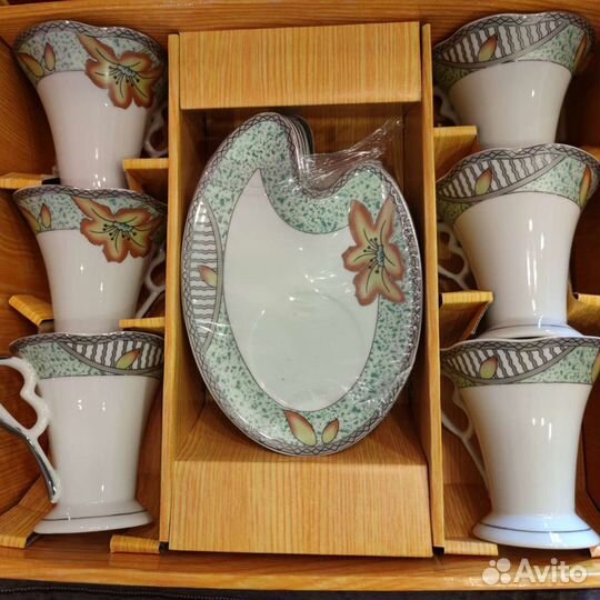 Чайный набор посуды новый