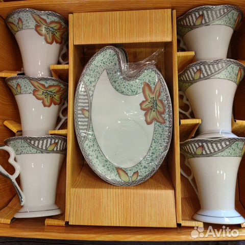 Чайный набор посуды новый