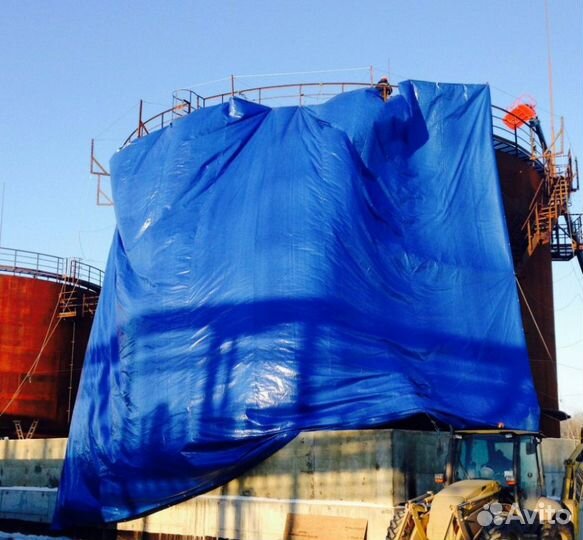 Тенты тарпаулин Оптом 180 г/м²