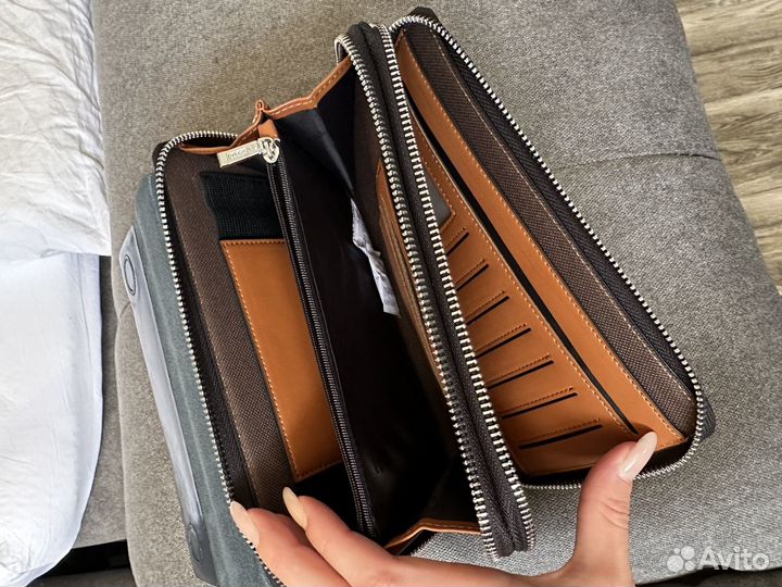 Мужской кошелек фирменный P.Kuone