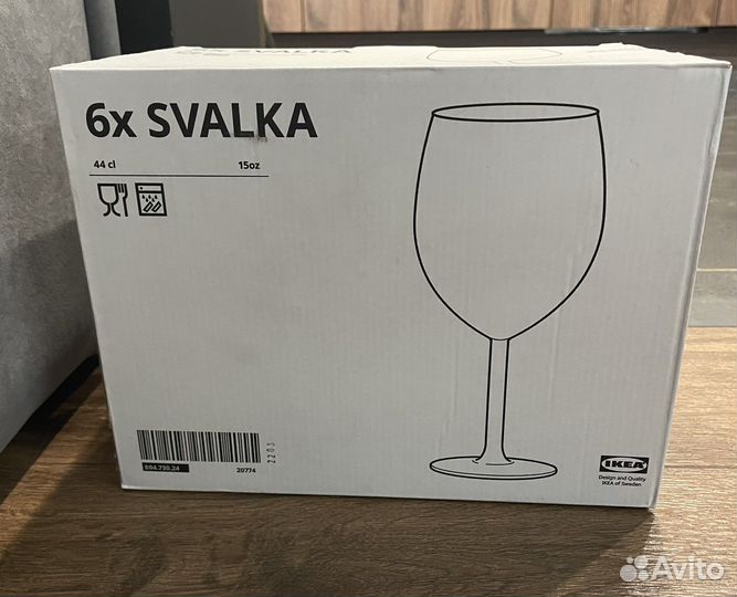 Бокалы для вина Икея