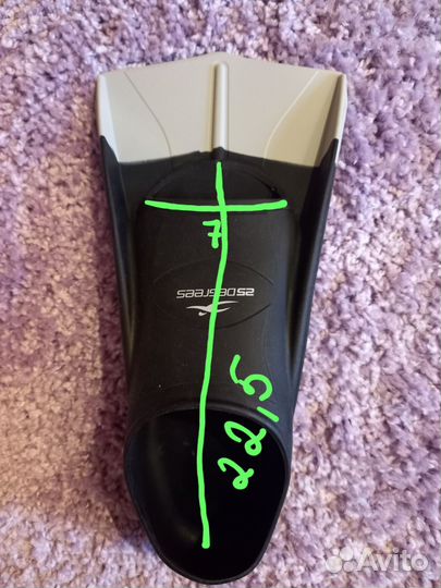 Ласты 25 Degrees короткие 36-38