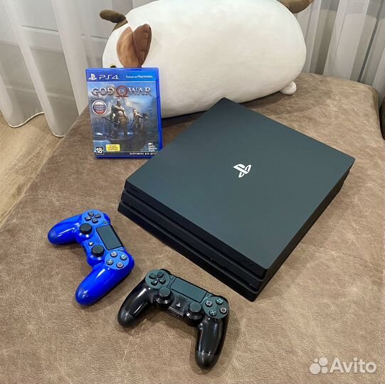 PS4 PRO 1Tb/2гп/Диск/Игры