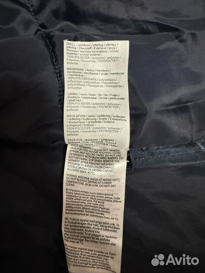 Пуховая куртка Reima на мальчика 116 см