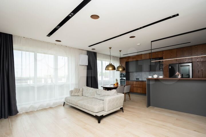 3-к. квартира, 134,4 м², 2/2 эт.