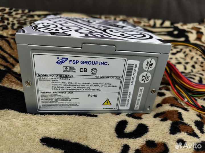 Блок питания FSP-400PNR 400W