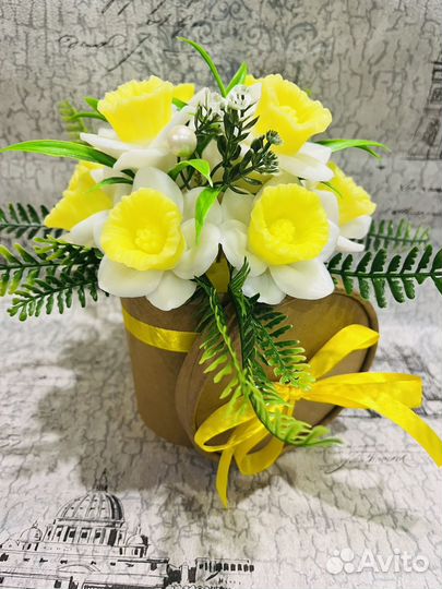 Букеты из мыла ручной работы