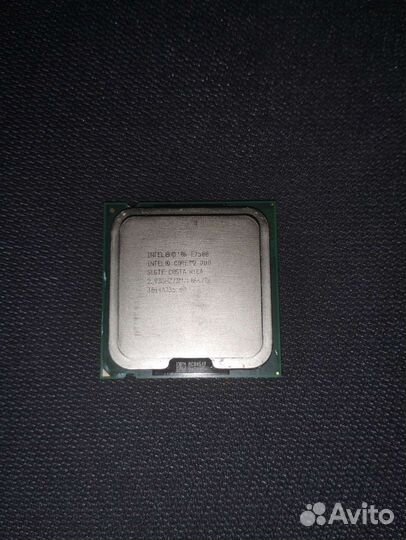 Процессор lga 775 intel core 2duo E7500