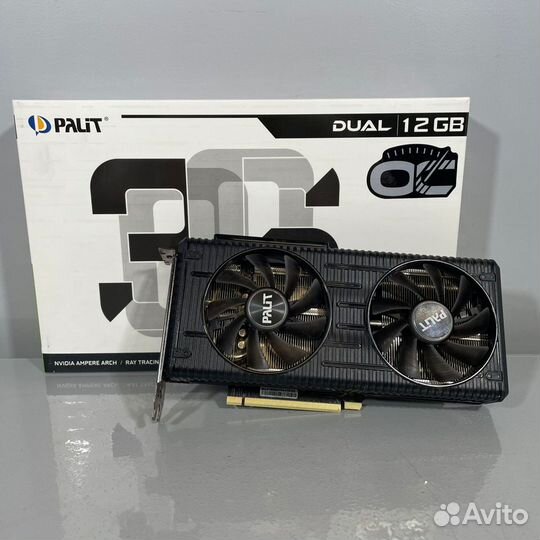 Видеокарта Palit RTX3060 dual OC 12gb