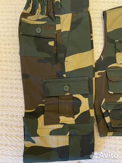 Детский летний камуфляжный костюм MFH