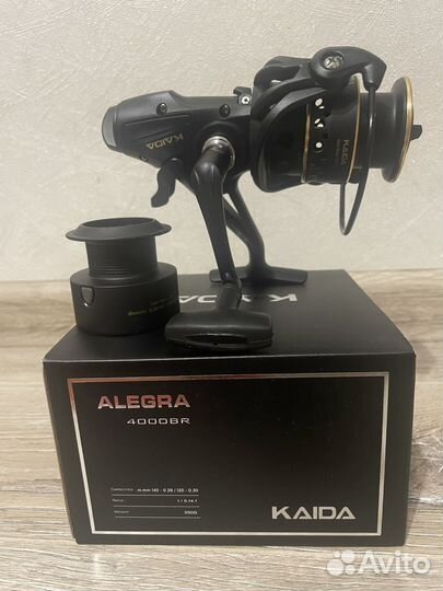 Катушка Кайда Alegra с байтранером 4000
