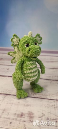 Мастер-класс по вязанию дракончика