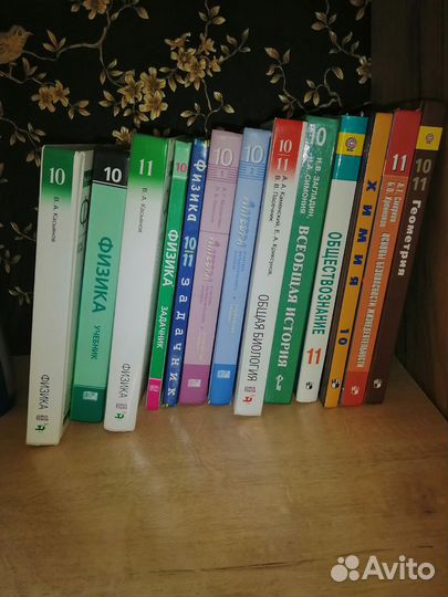 Учебники 10 и 11 класс