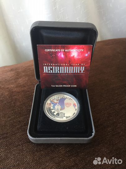 Австралийский серебряный доллар Елизаветы II