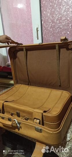 Кожаный чемодан СССР
